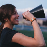 Orange & Black Game Day Hair Tie Bracelets