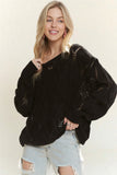 Loose Fit Knit Sweater