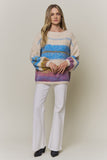Oversized Striped Sweater