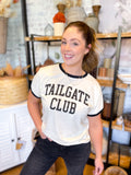 "Tailgate Club" Ringer Top