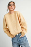 Back Ties Cropped Sweater