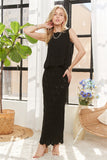 Knit Scallop Trim Top