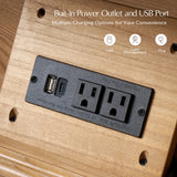 Open Shelf End Table