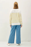 Curvy Striped Sweater