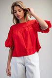 Puff Sleeve Top
