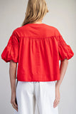 Puff Sleeve Top