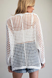 Open Knit Cardigan