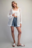 Open Knit Cardigan