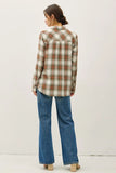 Plaid Button Down Top
