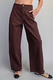 Mineral Wash Barrel Pants
