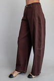 Mineral Wash Barrel Pants