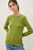 Crew Neck Soft Knit Sweater
