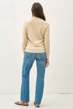 Crew Neck Soft Knit Sweater