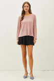 Boatneck Boxy Sweater