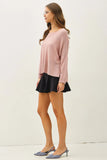 Boatneck Boxy Sweater