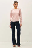Crew Neck Long Sleeve Top