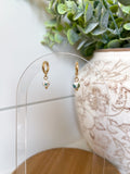 Multicolor Bead Drop Earrings Set