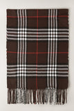 Plaid Muffler Scarf