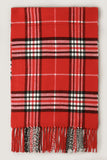 Plaid Muffler Scarf
