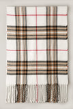 Plaid Muffler Scarf