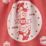 Red USA Cowgirl Tea Towel