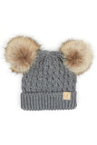C.C. Beanies Kids Double Pom Hat