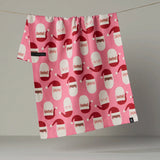 Jolly Santas Luxe Kitchen Towel