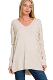 Front Seam Sweater