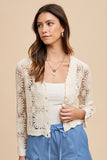 Floral Crochet Cardigan