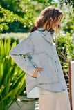 Denim Button Down Top