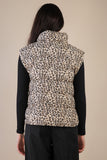 Leopard Puffer Vest
