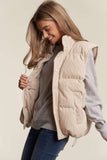 Corduroy Puffer Vest