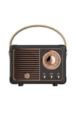 Black Retro Bluetooth Speaker