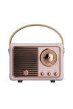 Pink Retro Bluetooth Speaker