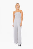 Strapless Flared Jumpsuit
