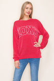 Ribbed "XOXO" Sweater