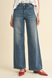 High Rise Wide Leg Jeans