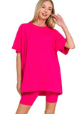 Oversized Crew Neck Tee