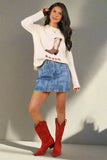 Round Neck Rodeo Sweater