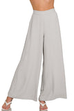 Relaxed Fit Wide Leg Pants