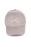 Embroidered Ribbon Hat