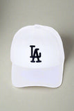 Embroidered LA Baseball Hat