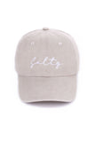 Embroidered "Salty" Hat