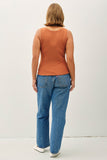 Curvy Boat Neck Top