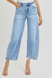 Risen High Rise Barrel Jeans