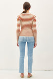 Striped Round Neck Sweater