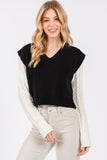 Ribbed Boxy Sweater