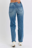 Judy Blue Mid Rise Dad Jeans