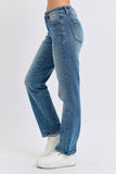 Judy Blue Mid Rise Dad Jeans