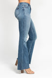 Judy Blue Mid Rise Flare Jeans